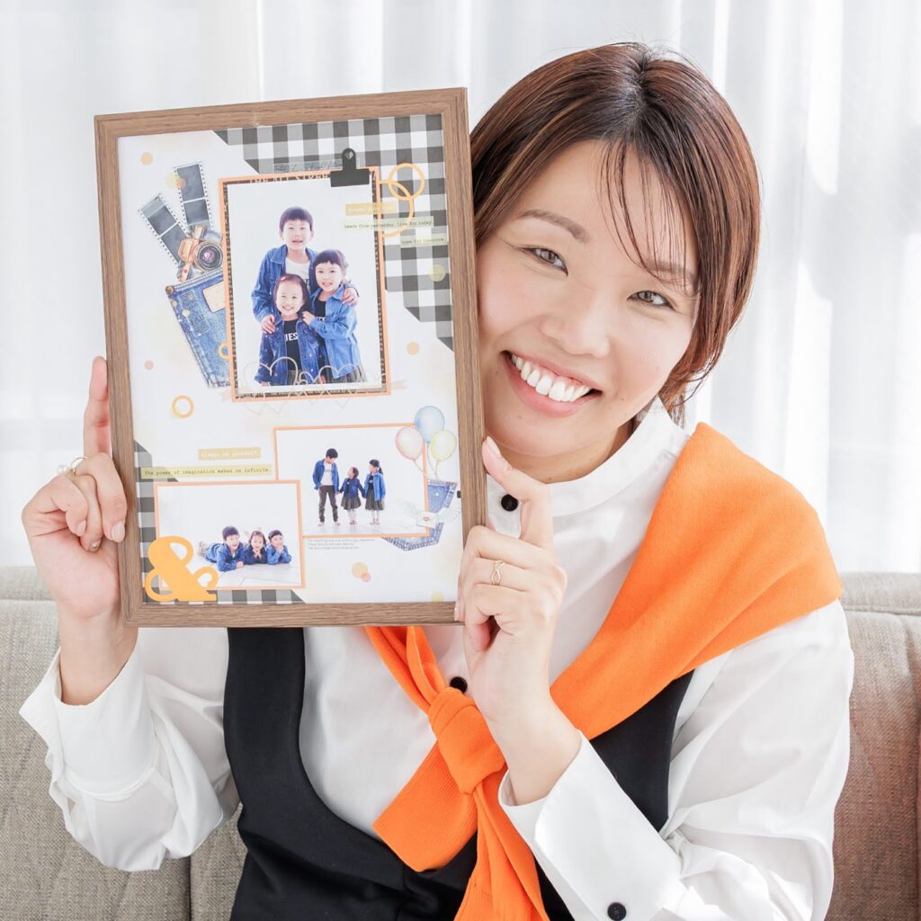 一枚の写真が、子どもの心を輝かせ、ママの毎日を優しく照らす